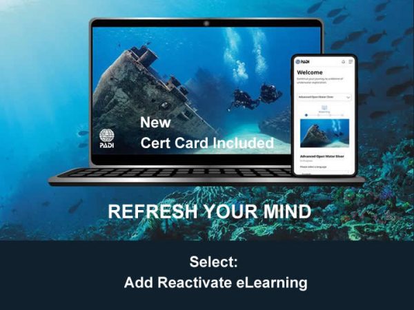 Select: Add Reactivate eLearning